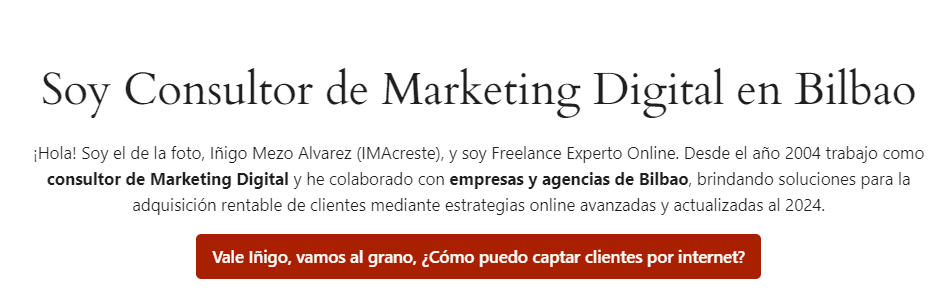 Ejemplo CTA para mejorar clics en email marketing