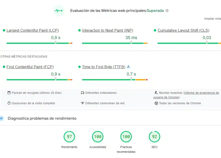 Page Speed de Gogole para mejorar la velocidad de una web